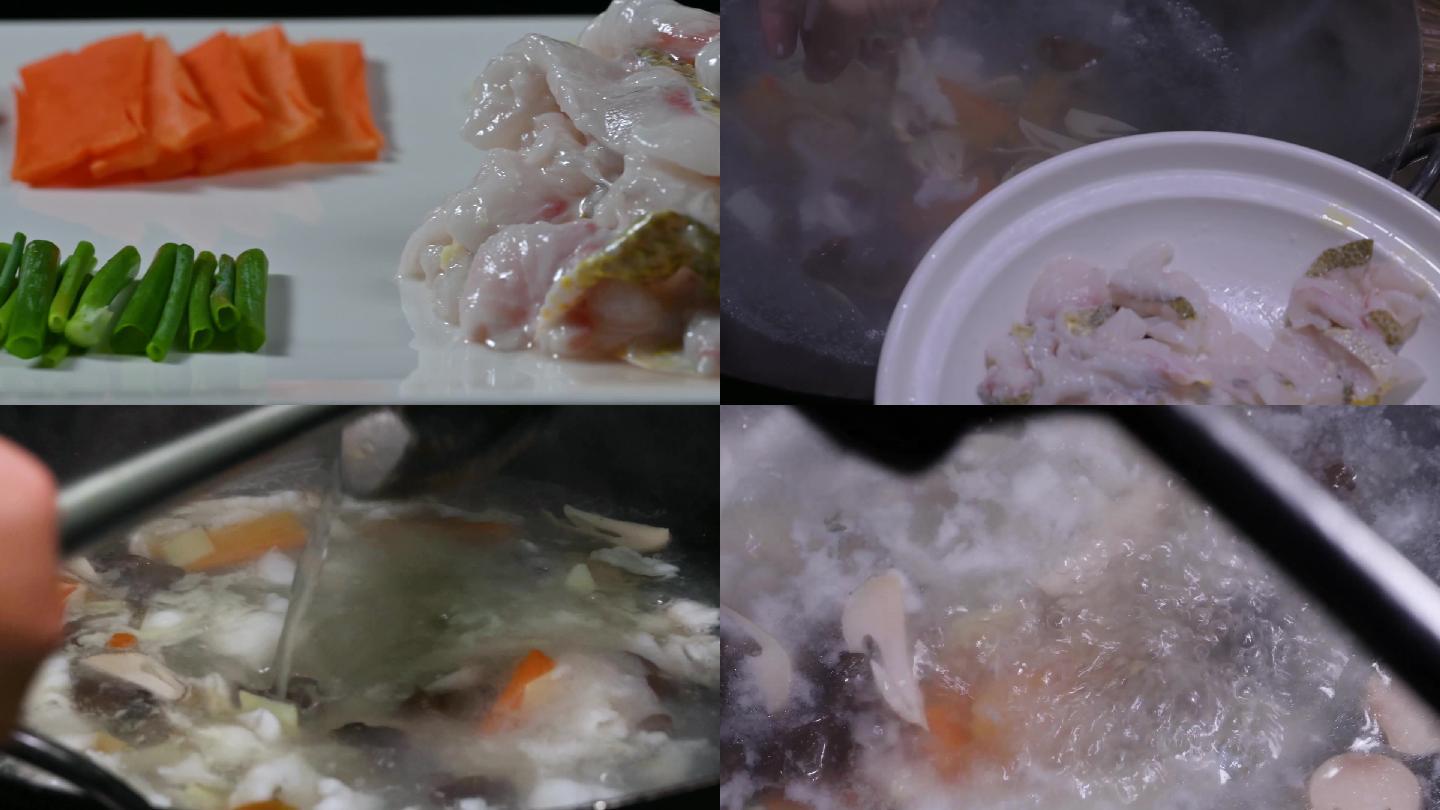 菌菇鱼片汤