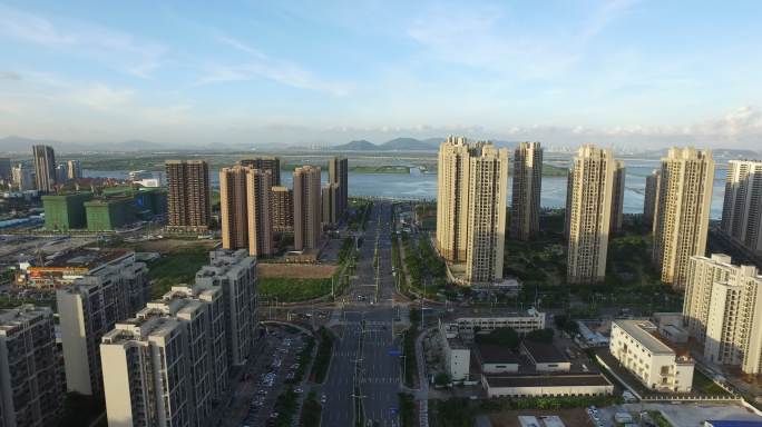 珠海市金湾区航拍大景