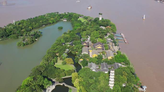 浙江温州江心屿风光