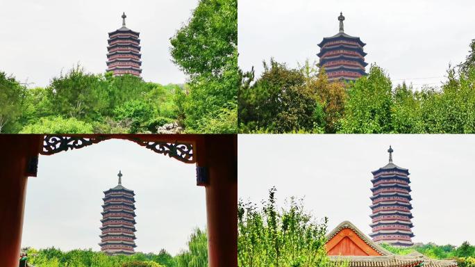 永定塔-北京地标建筑摄影