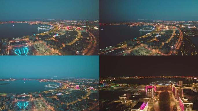 上海临港夜景