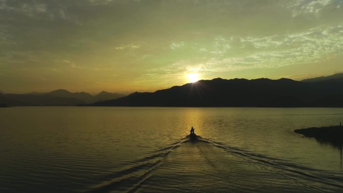 韶关乳源瑶族 湖光山色 黄昏美景