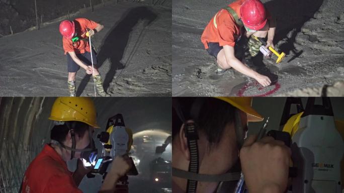 【原创】道路铺设隧道测量安全建设桥梁施工