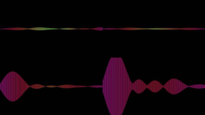 声波频谱图形随音乐跳动