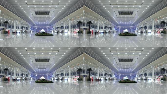 南京南站 候车大厅 春运 旅客 延时摄影