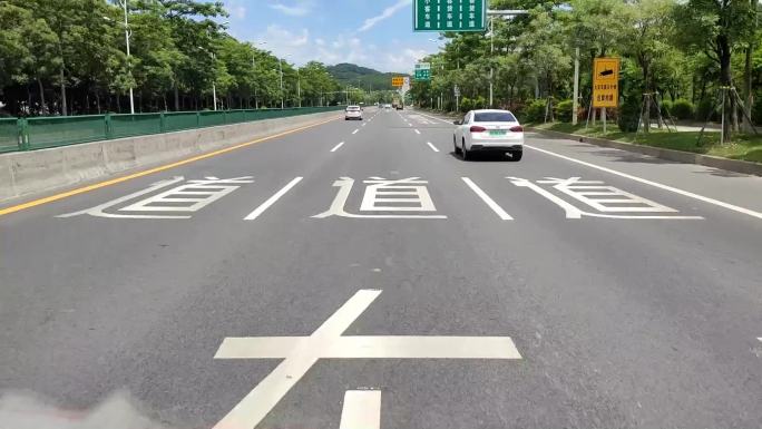 高清汽车道路行驶