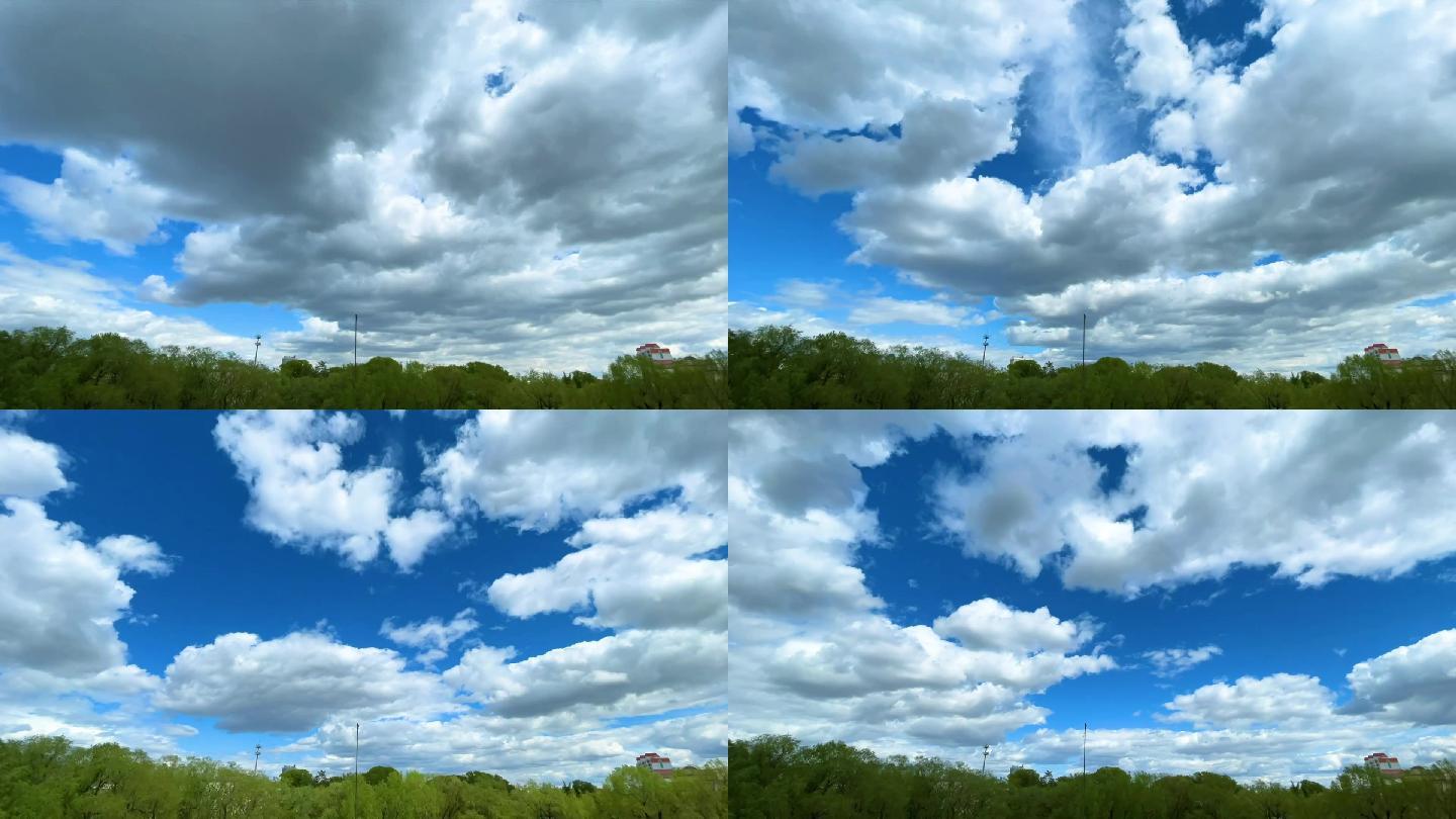 延时摄影-流动的云