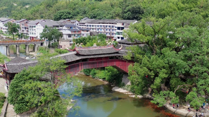 浙江温州泰顺廊桥风光