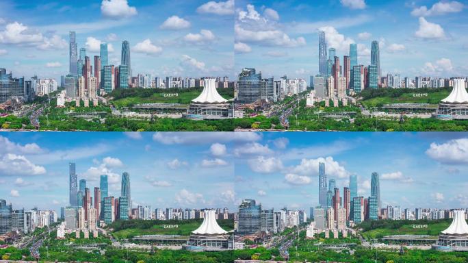 南宁东盟商务区延时