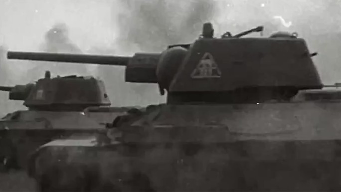 1941莫斯科保卫战-T34坦克