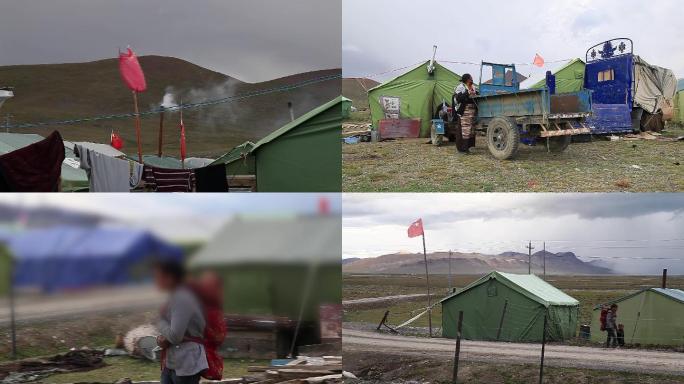 西藏牧民临时安置点