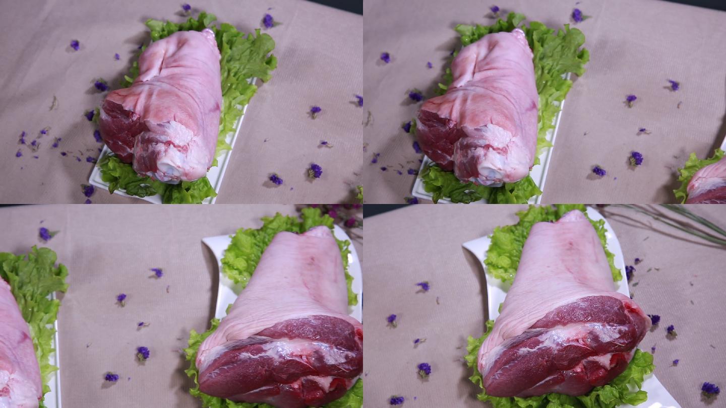 猪前肘猪后肘对比 (5)