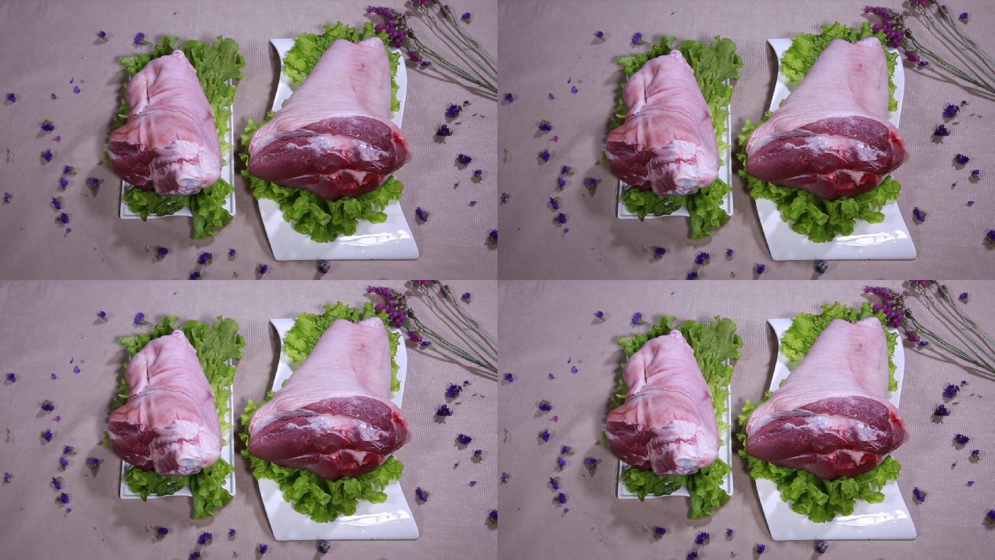 猪前肘猪后肘对比 (3)