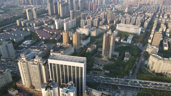 中国电信大楼航拍