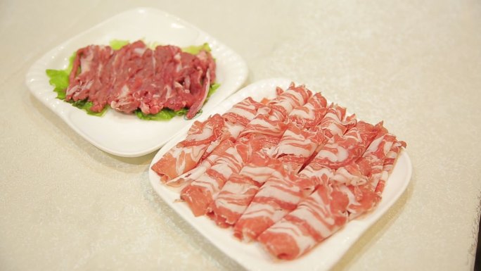老北京涮肉羊肉片肥牛片 (10)