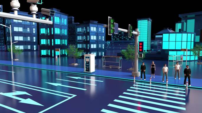 城市智能交通C4D工程