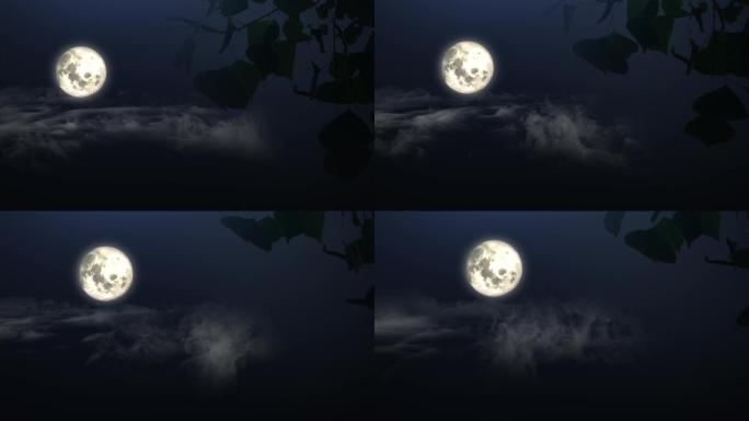 月亮-桂树