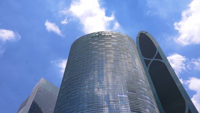 4K广州雅居乐中心高楼大厦金融街金融中心
