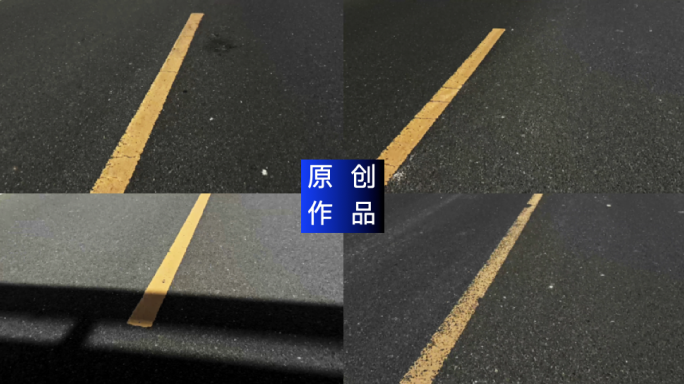 4K 公路速度感镜头贴公路行驶