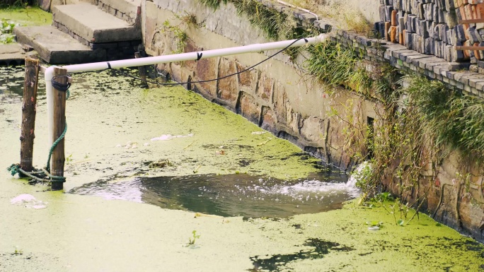 臭水沟排污水