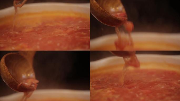 厨师煮番茄汤 (5)