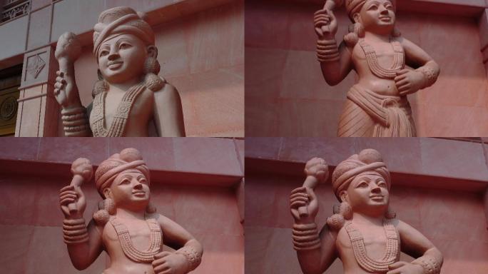白马寺印度风格佛殿美女雕像合集