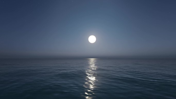 2K海面月光