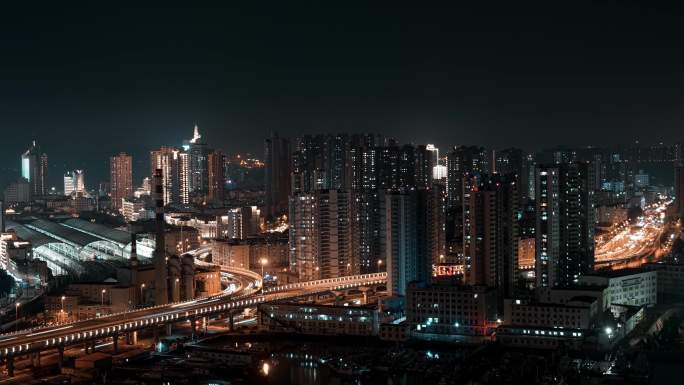 4K城市夜景
