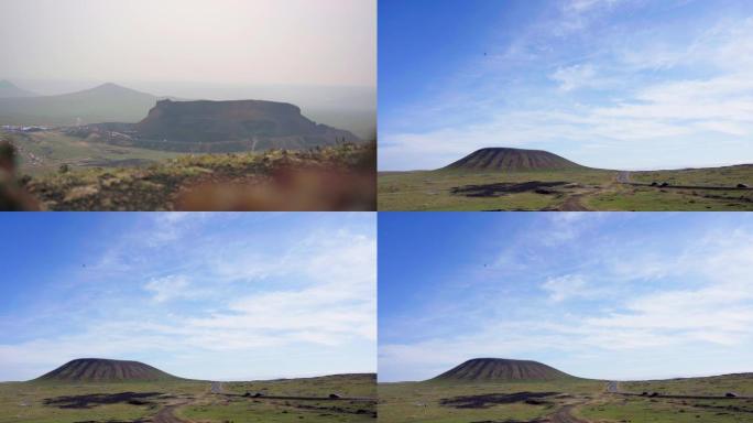 4K乌兰察布火山 露营