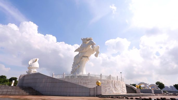 龙马明珠广场延时