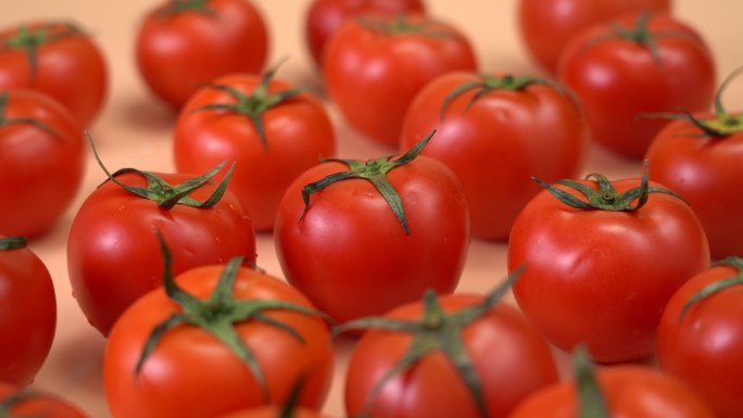 4K番茄，可裁剪，食品，素菜视频