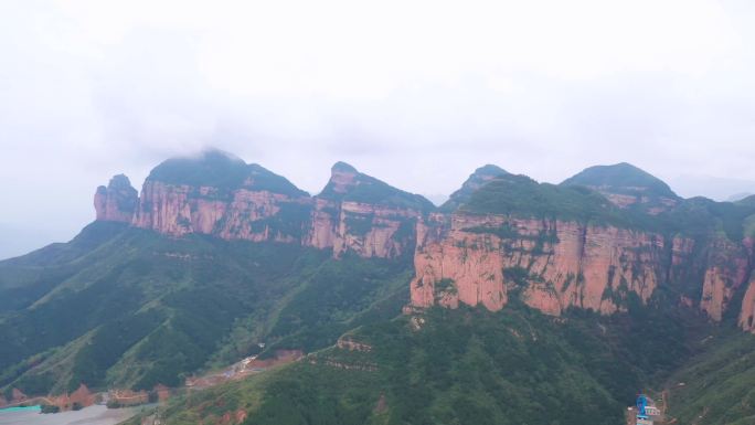 山西长治黎城太行山风光