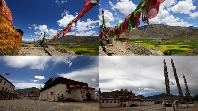 西藏 藏王墓群 桑耶寺 延时[4K版]
