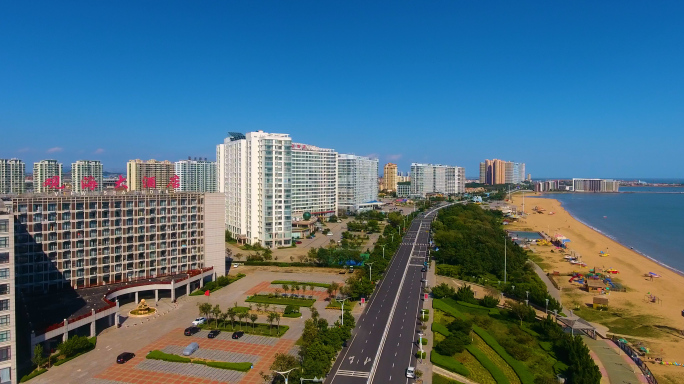 海阳市沿海酒店群