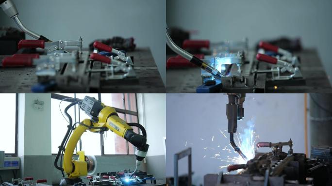 4K自动焊接，焊接机器人，电焊