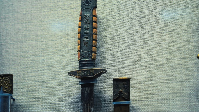 中国军事博物馆武器陈列军刀枪支