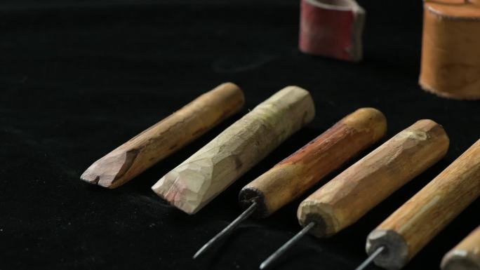 传统制皮工具