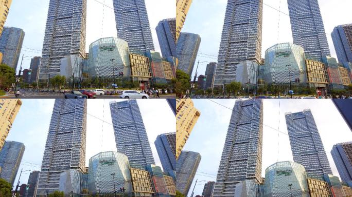 上海提篮桥来福士广场4K实拍