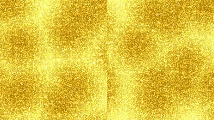 竖屏-金灿灿粒子闪烁-2