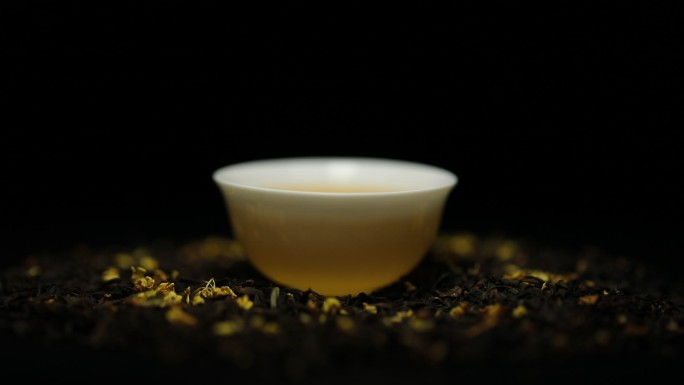 黄金桂花茶
