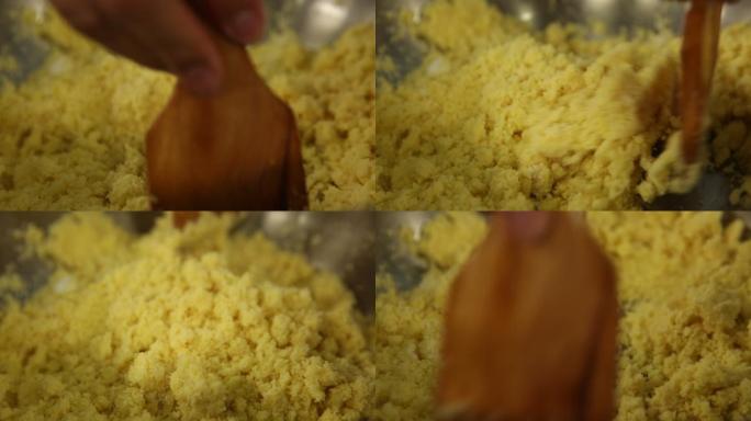 制作豌豆沙豌豆黄 (7)