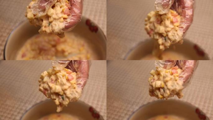 平底锅烙健康玉米饼 (2)