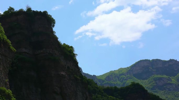 山城市夜景延时