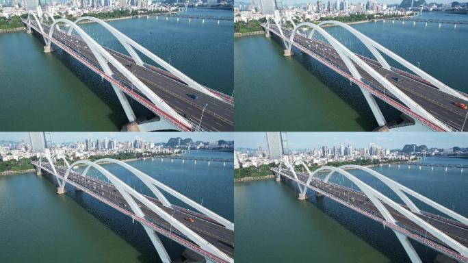 柳州广雅大桥航拍最新