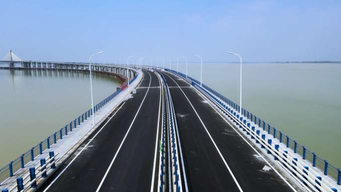 引江济淮、瓦埠河特大桥形似港珠澳大桥！