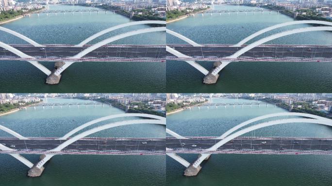 柳州广雅大桥航拍最新