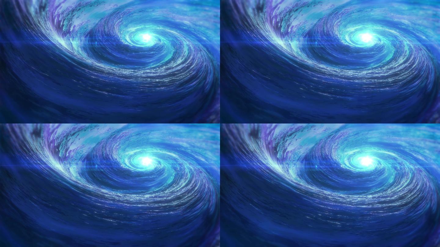 唯美绚丽的旋涡漩涡星云