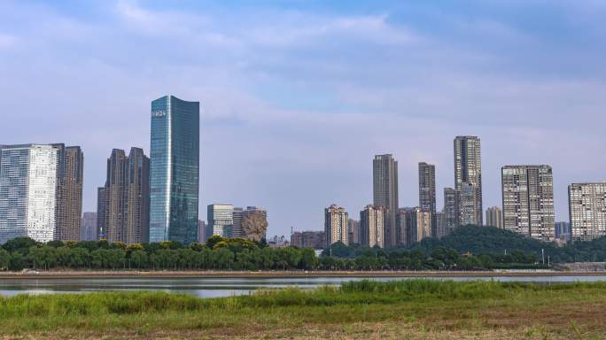 湖南长沙城市延时
