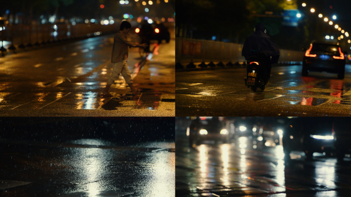 [原创】4K城市雨夜