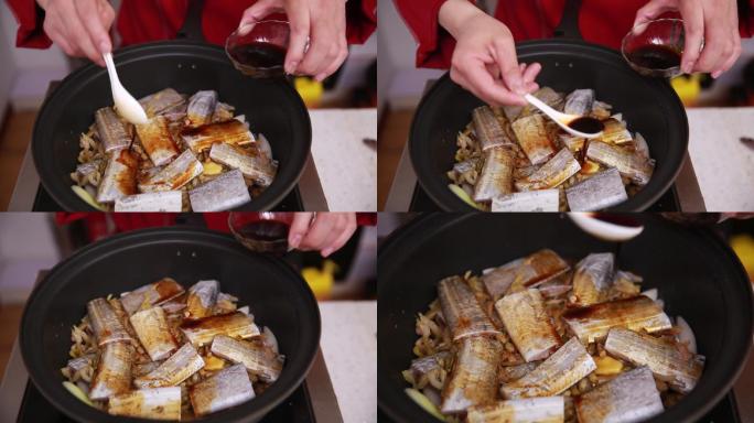 电饭锅炖带鱼 (5)